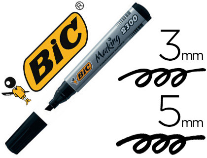 Stylo-bille bic m10 clic écriture moyenne 0.5mm rétractable côté