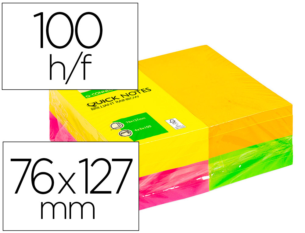 Notes Post-it Super Sticky, Couleurs Carnival, 76mm x76mm, 90feuilles/bloc,  6 blocs/paquet