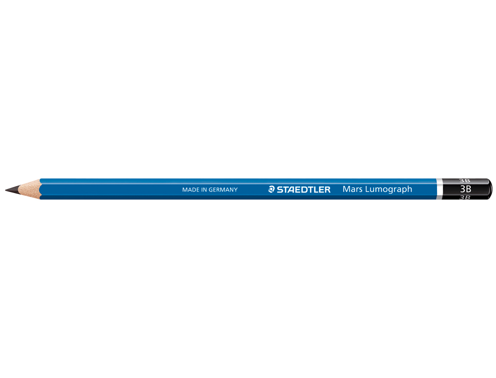CRAYON GRAPHITE STAEDTLER MARS LUMOGRAPH 100 3B HEXAGONAL