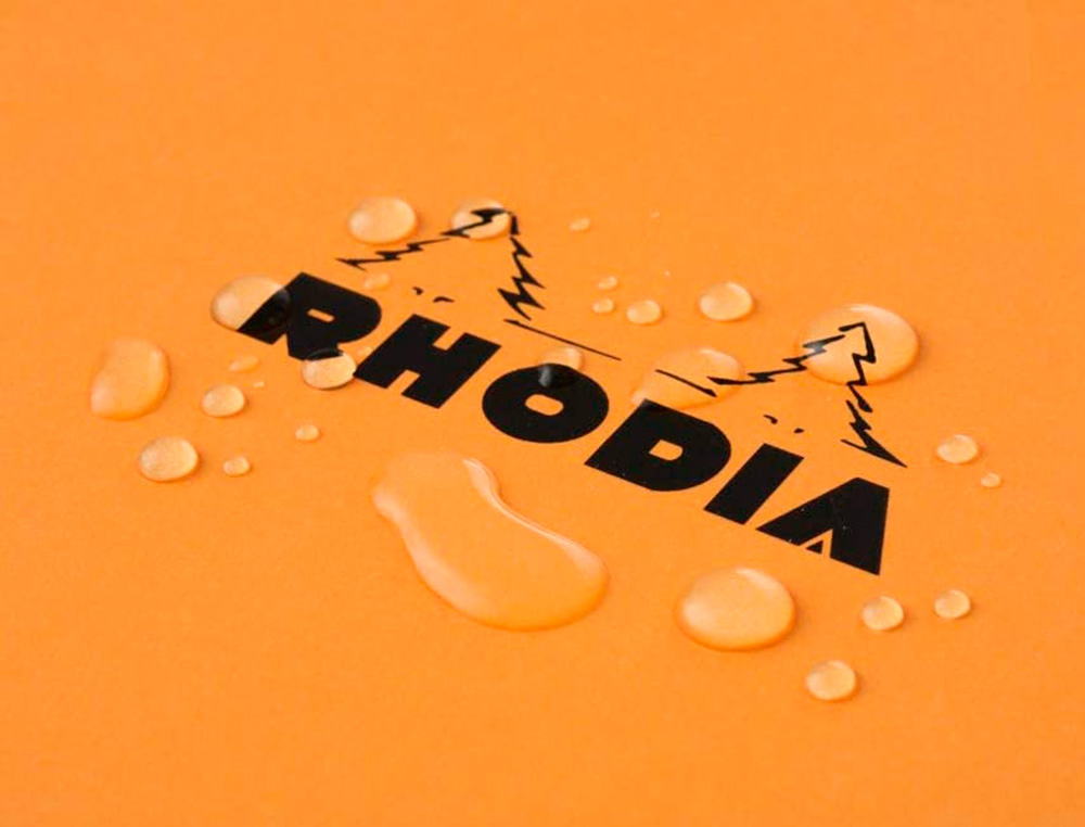 BLOC AGRAFE RHODIA A4+ 21X31,8CM 160 PAGES 5X5MM     MICROPERFOREES DETACHABLES 4  TROUS LOT 3 UNITES