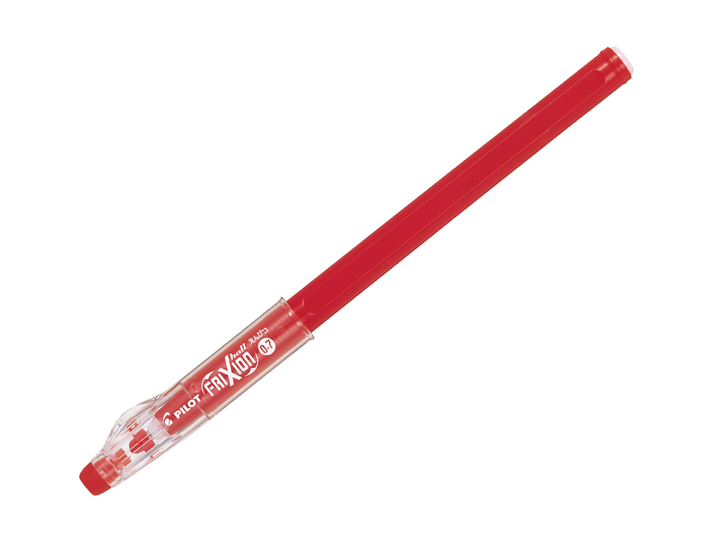 FRIXION BALL STICK ROLLER ENCRE GEL ROUGE 0.7 MM
