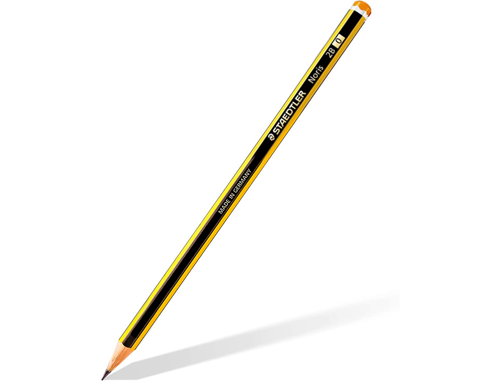 CRAYON GRAPHITE STAEDTLER NORIS 120 2B HEXAGONAL MINE 2MM TRS RSISTANTE