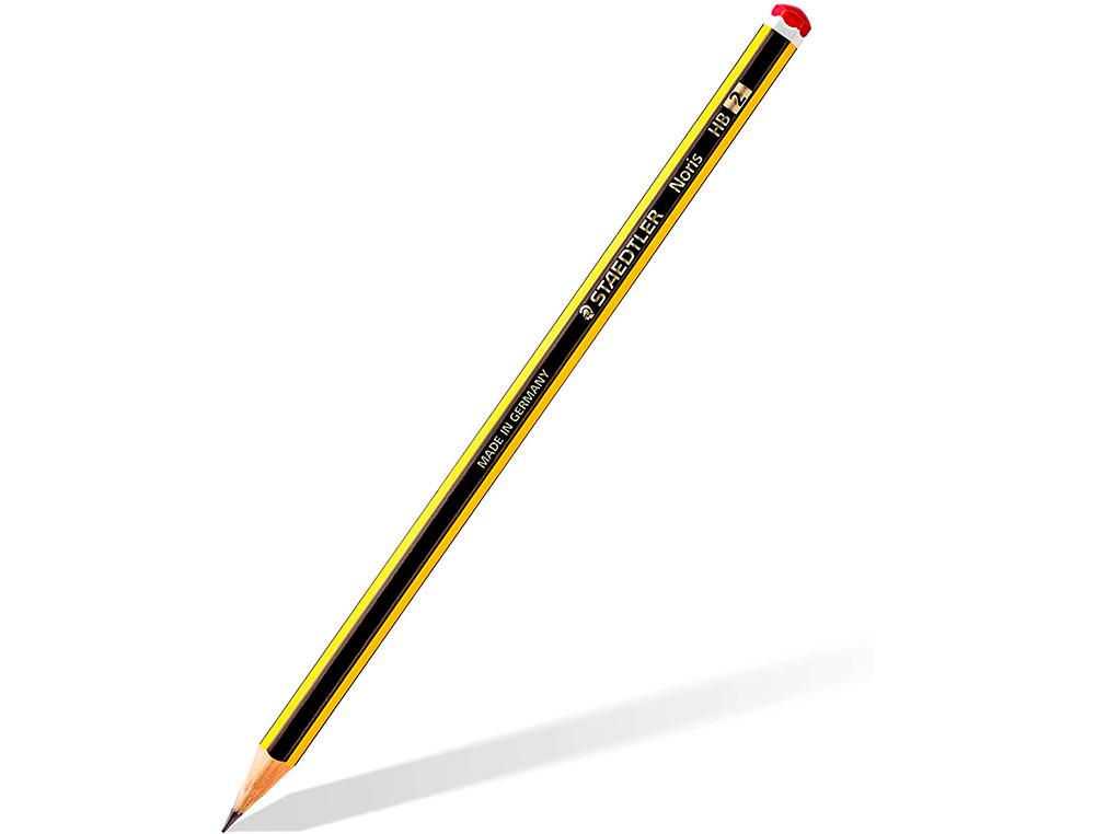 CRAYON GRAPHITE STAEDTLER NORIS 120 HB HEXAGONAL MINE 2MM TRÈS RÉSISTANTE