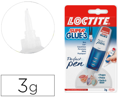 Colle forte gel Loctite Super Glue 3 - Power Flex tube 3 g - collage  permanent - Colles