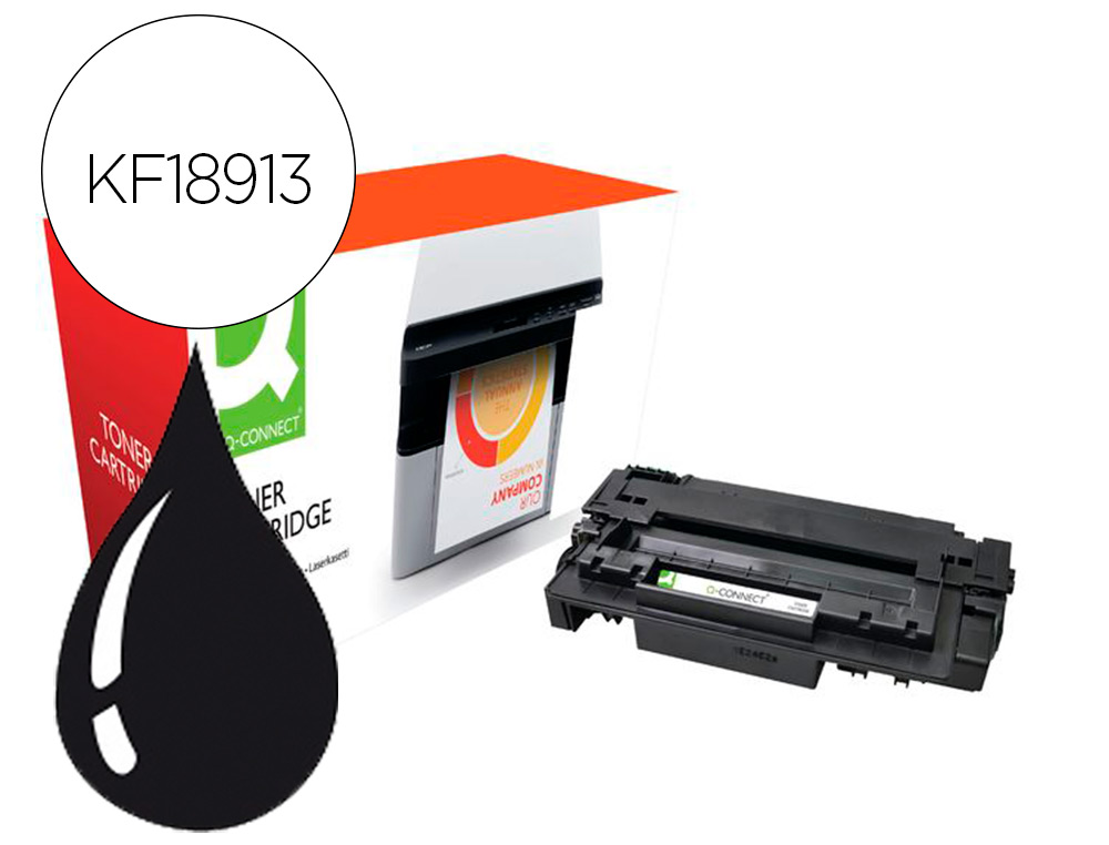TONER COMPATIBLE Q-CONNECT CANON LBP710K I-SENSYS        LBP-710 / 712 NOIR 12500      PAGES