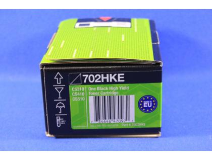 TONER LEXMARK 702HKE COULEUR NOIR 4000 PAG