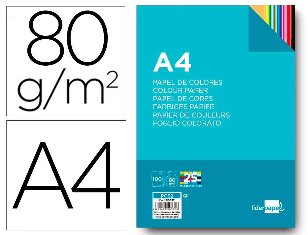 Papier A4 Blanc 210gr par 25