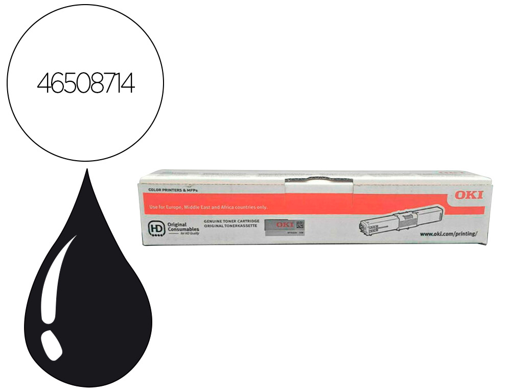 TONER LASER OKI 46508714 COULEUR MAGENTA 1500 PAG