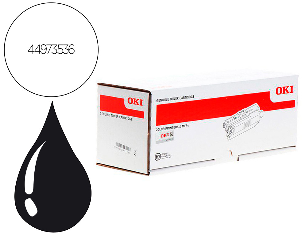CARTOUCHE OKI MC332/C300SERIES COULEUR NOIR 2200 PAG