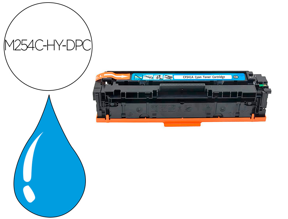 CARTOUCHE D'ENCRE HP COLOR LASERJET PRO M254 CYAN HIGH   YIELD