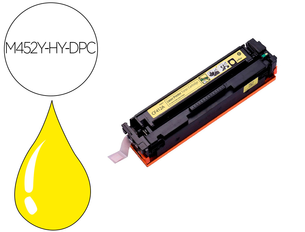 CARTOUCHE D'ENCRE HP COLOR LASERJET PRO  M452 YELLOW     HIGH YIELD