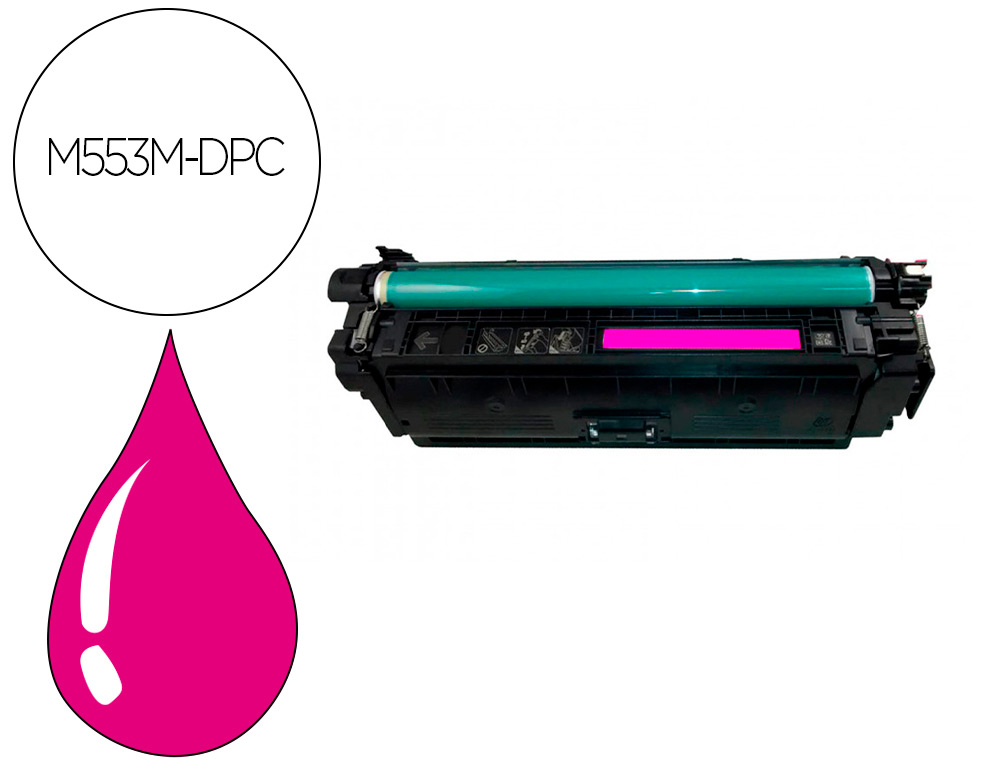 CARTOUCHE D'ENCRE HP COLOR LASERJET M553 MAGENTA
