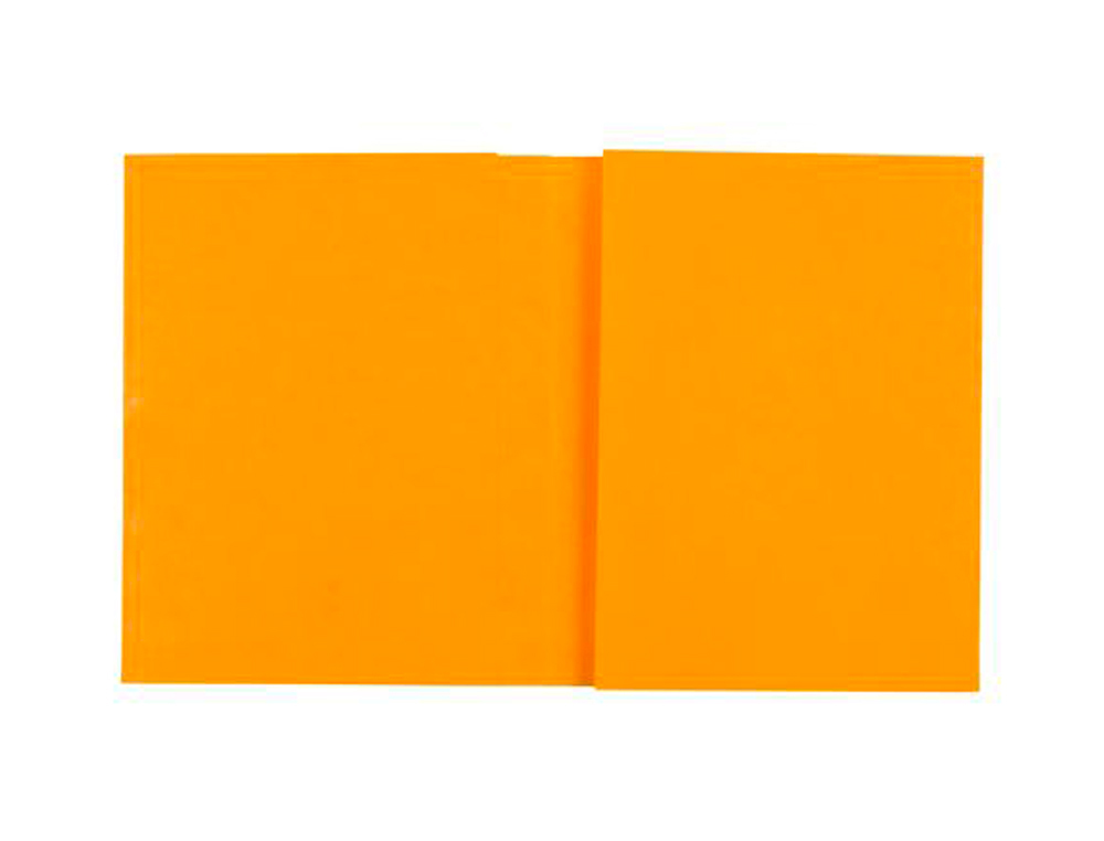 PROTEGE-CAHIER EXACOMPTA CARTE LUSTREE 225GR 17X22CM   COLORIS JAUNE LOT 10 UNITES