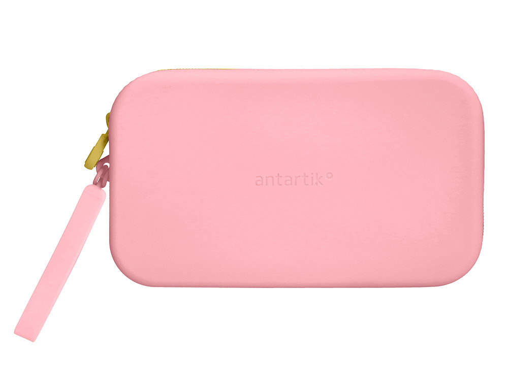 FOURRE-TOUT ANTARTIK PLAT EN SILICONE MODELE TROPICAL DIVE 190X120X25MM COLORIS ROSE