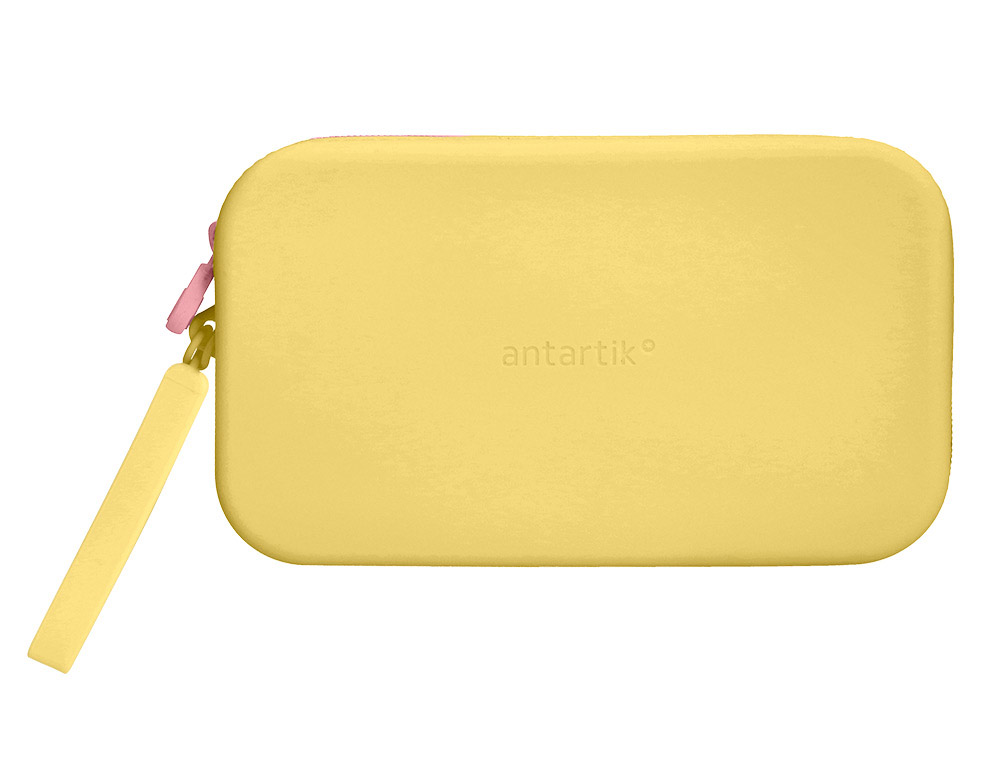 FOURRE-TOUT ANTARTIK PLAT EN SILICONE MODELE TROPICAL DIVE 190X120X25MM COLORIS JAUNE