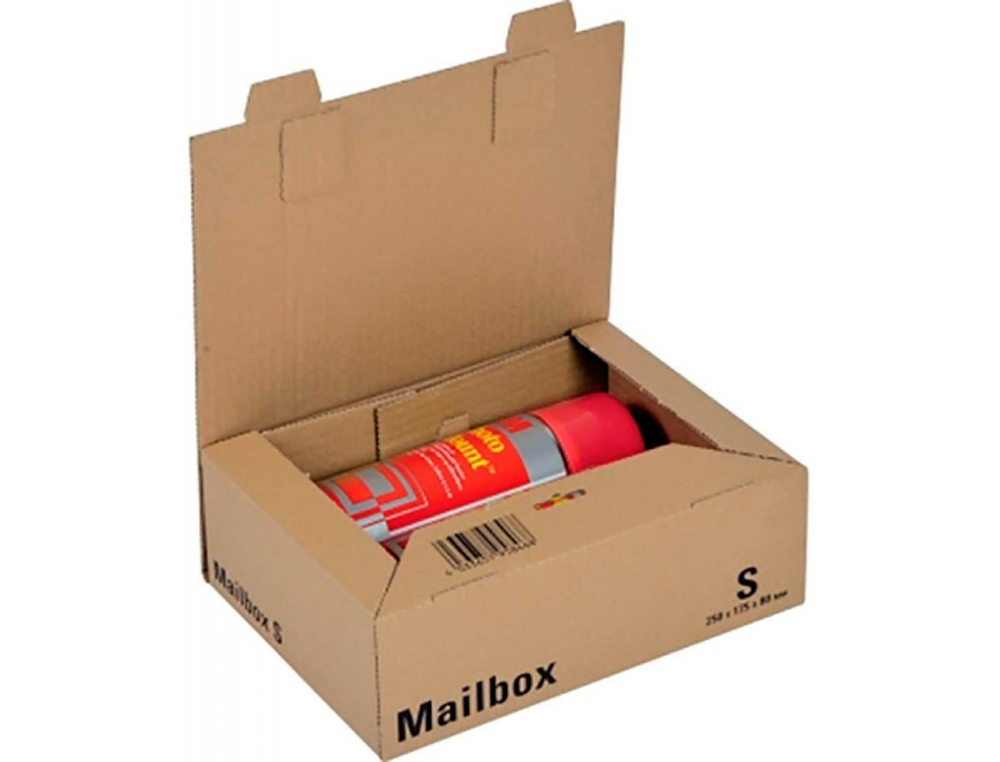 BOITE EXPEDITION POSTALE LOGISTIPACK KRAFT FORMAT S    COLORIS BRUN