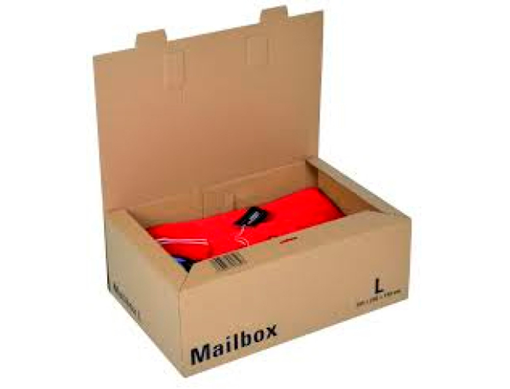 BOITE EXPEDITION POSTALE LOGISTIPACK KRAFT FORMAT L    COLORIS BRUN