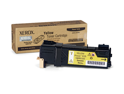 TONER LASER XEROX 106R01333 COULEUR JAUNE 1000P