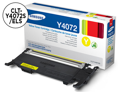 TONER LASER SAMSUNG SU472A MULTIFONCTIONS CLT-Y4072S COULEUR JAUNE 1500P