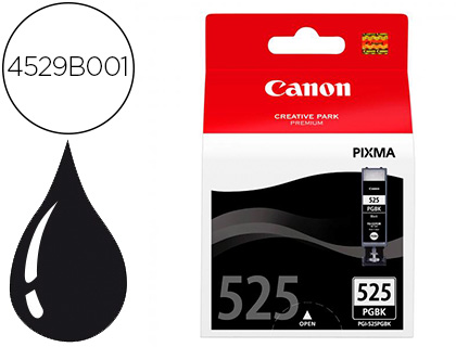 CARTOUCHE CANON JET D'ENCRE 4529 B001-PGI525BK COULEUR NOIR 328P