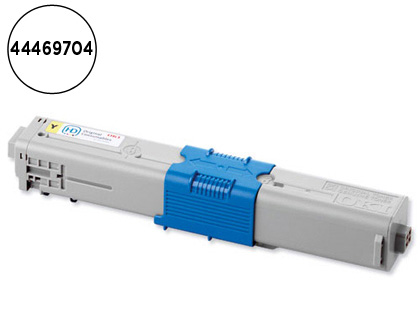 TONER LASER OKI 44469704 POUR C310/C330/C510/C530 COULEUR JAUNE 2000P