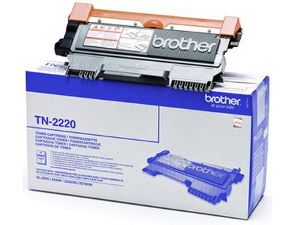 TONER LASER BROTHER TN2220 COULEUR NOIR HAUTE CAPACIT 2600P