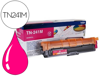 TONER LASER BROTHER TN241M COULEUR MAGENTA 1400P