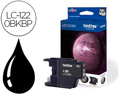 CARTOUCHE BROTHER JET D'ENCRE LC1220 COULEUR NOIR 300P