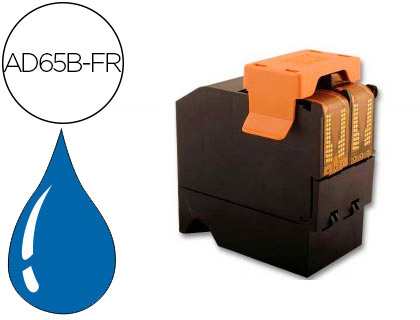 CARTOUCHE D'ENCRE BLEUE COMPATIBLE AVEC NEOPOST AD65B-FR SATAS IJ65-IJ70-IJ75-IJ80-IJ85