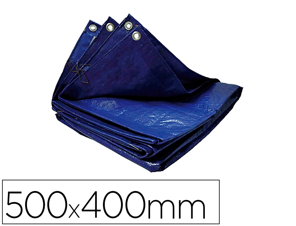 BACHE VISO POLYETHYLENE 20M2 5X4M COLORIS BLEU